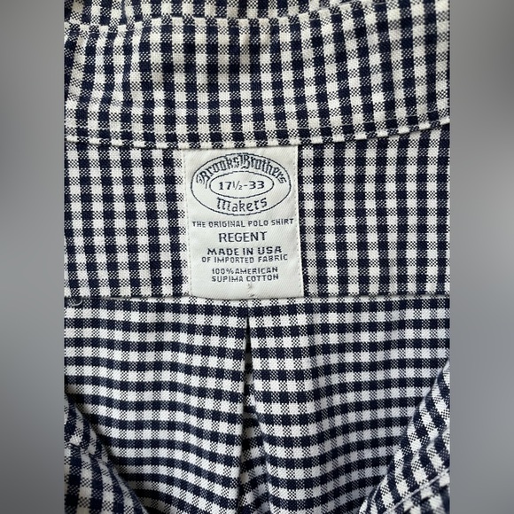 Brooks Brothers Gingham Shirt - Picture 5 of 5